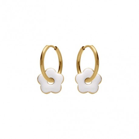 BOUCLES D'OREILLES ACIER