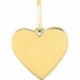 PENDENTIF PLAQUE OR