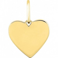 PENDENTIF PLAQUE OR