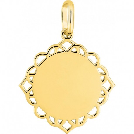 MEDAILLE PLAQUE OR