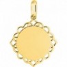 MEDAILLE PLAQUE OR