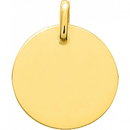 MEDAILLE PLAQUE OR