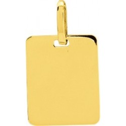 MEDAILLE PLAQUE OR