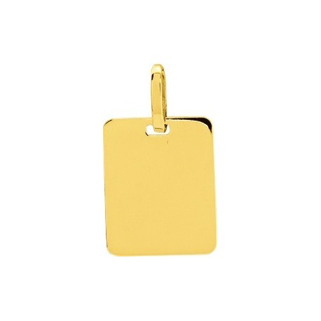 MEDAILLE PLAQUE OR