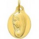 MEDAILLE PLAQUE OR