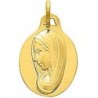 MEDAILLE PLAQUE OR