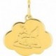 MEDAILLE PLAQUE OR