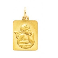 MEDAILLE PLAQUE OR