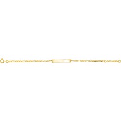 IDENTITE BEBE PLAQUE OR