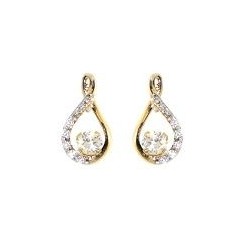 BOUCLES D'OREILLES OR 375/1000