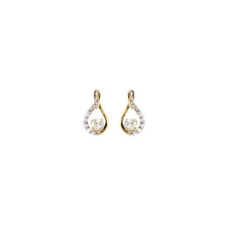 BOUCLES D'OREILLES OR 375/1000