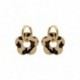 BOUCLES D'OREILLES ACIER