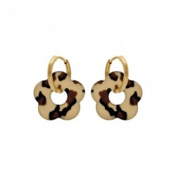 BOUCLES D'OREILLES ACIER