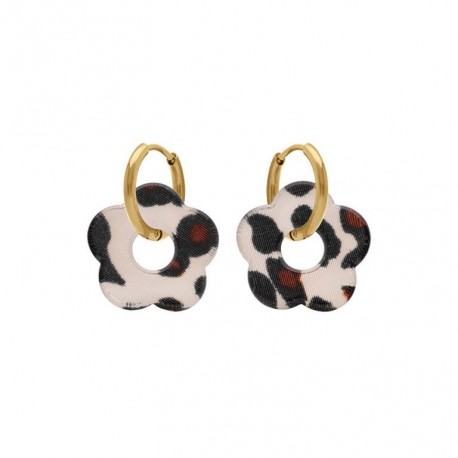 BOUCLES D'OREILLES ACIER