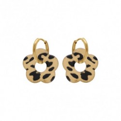 BOUCLES D'OREILLES ACIER