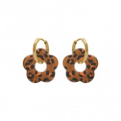 BOUCLES D'OREILLES ACIER