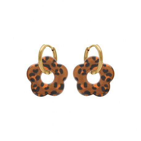 BOUCLES D'OREILLES ACIER