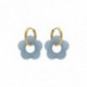 BOUCLES D'OREILLES ACIER