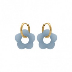 BOUCLES D'OREILLES ACIER