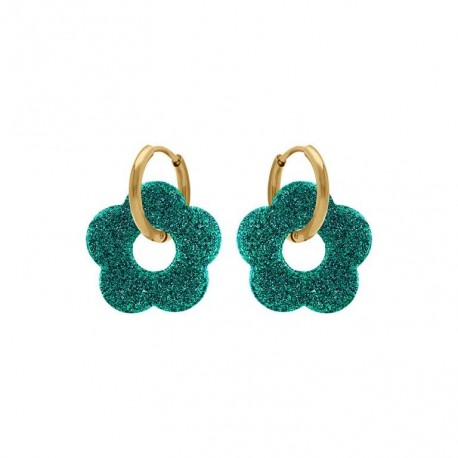 BOUCLES D'OREILLES ACIER