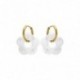 BOUCLES D'OREILLES ACIER