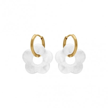 BOUCLES D'OREILLES ACIER