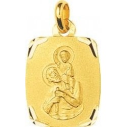 MEDAILLE PLAQUE OR