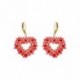 BOUCLES D'OREILLES ACIER