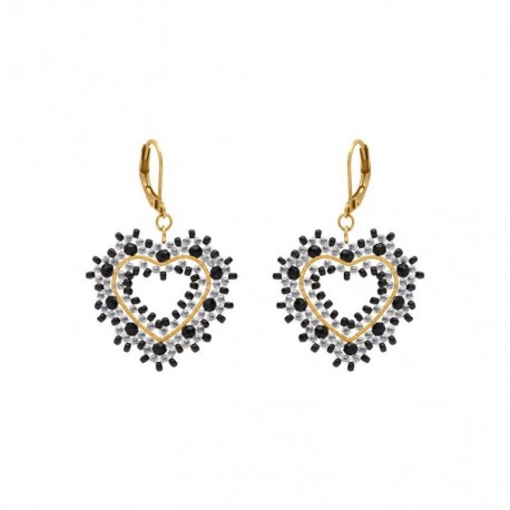 BOUCLES D'OREILLES ACIER