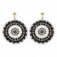 BOUCLES D'OREILLES ACIER