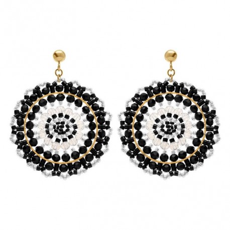 BOUCLES D'OREILLES ACIER