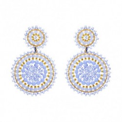 BOUCLES D'OREILLES ACIER
