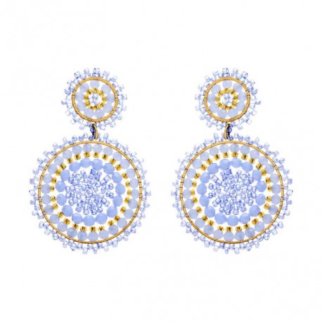 BOUCLES D'OREILLES ACIER