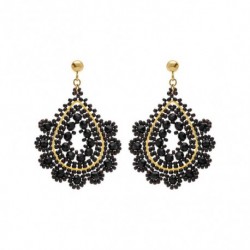 BOUCLES D'OREILLES ACIER