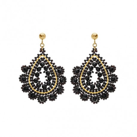 BOUCLES D'OREILLES ACIER