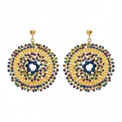 BOUCLES D'OREILLES ACIER