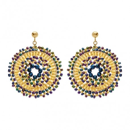 BOUCLES D'OREILLES ACIER
