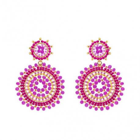 BOUCLES D'OREILLES ACIER