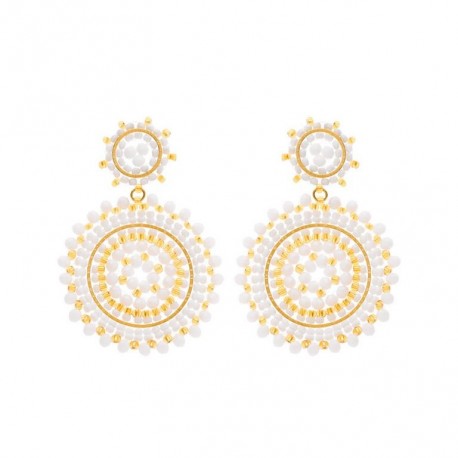 BOUCLES D'OREILLES ACIER