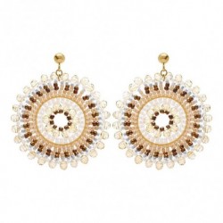 BOUCLES D'OREILLES ACIER