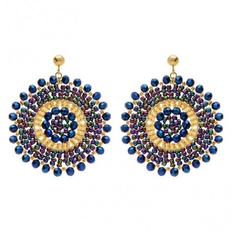BOUCLES D'OREILLES ACIER
