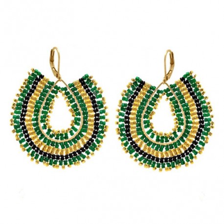 BOUCLES D'OREILLES ACIER