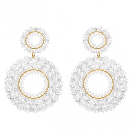 BOUCLES D'OREILLES ACIER