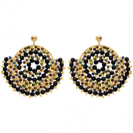 BOUCLES D'OREILLES ACIER