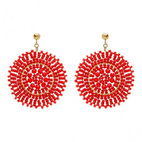 BOUCLES D'OREILLES ACIER