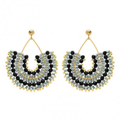 BOUCLES D'OREILLES ACIER