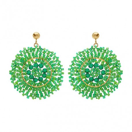 BOUCLES D'OREILLES ACIER