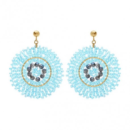 BOUCLES D'OREILLES ACIER