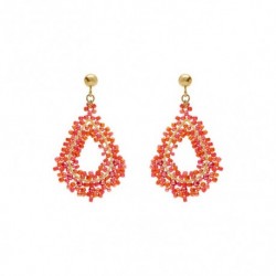 BOUCLES D'OREILLES ACIER
