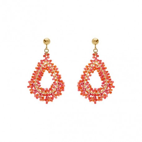 BOUCLES D'OREILLES ACIER